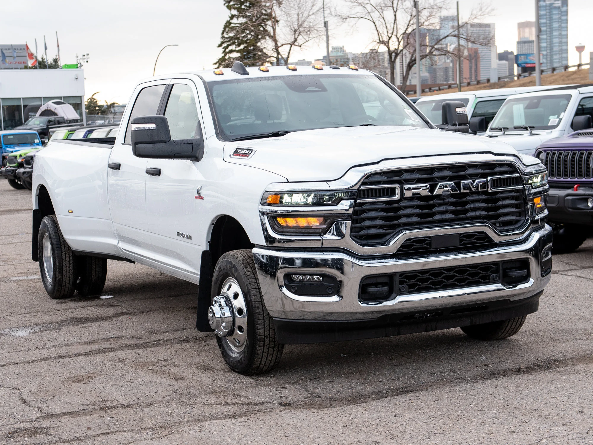 New 2026 White RAM Big Horn* image 7