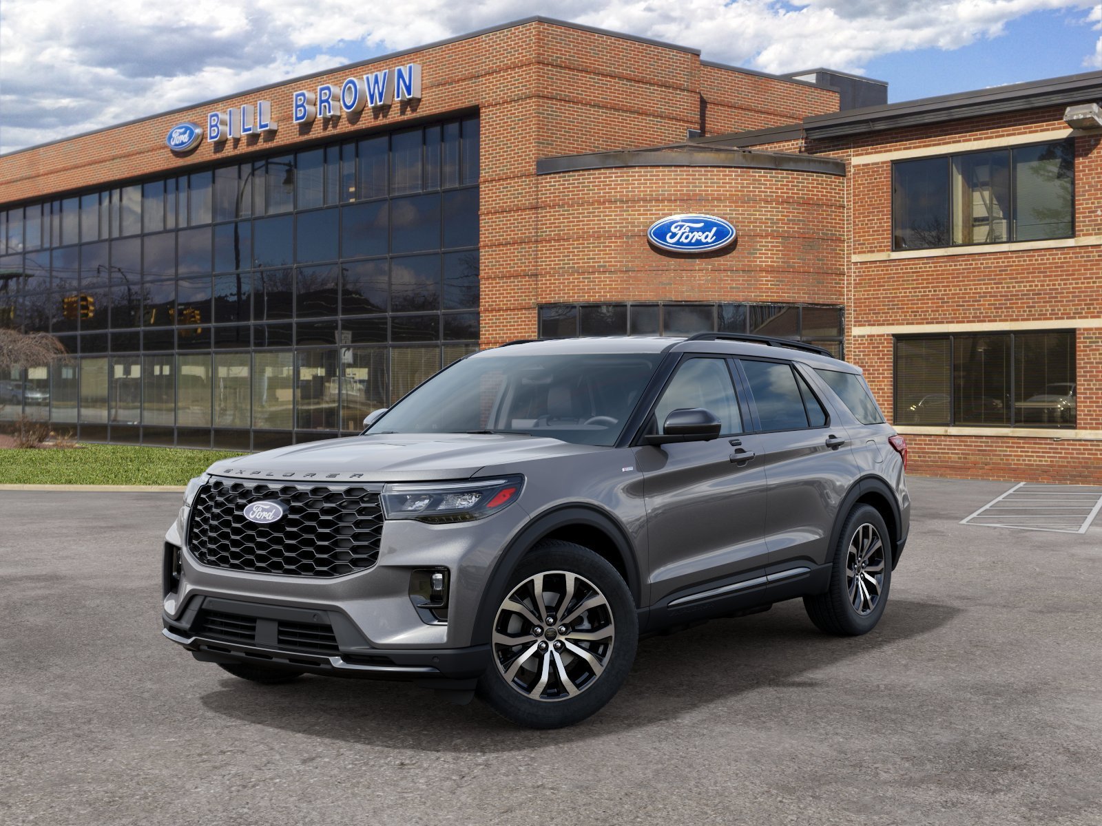 New 2027 Carbonized Gray Metallic Ford ST-Line image 2