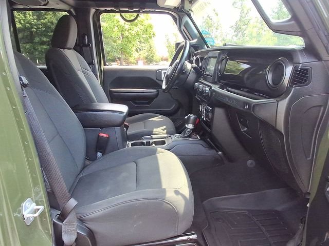 Used 2021 Green Jeep Unlimited Sport Altitude image 32