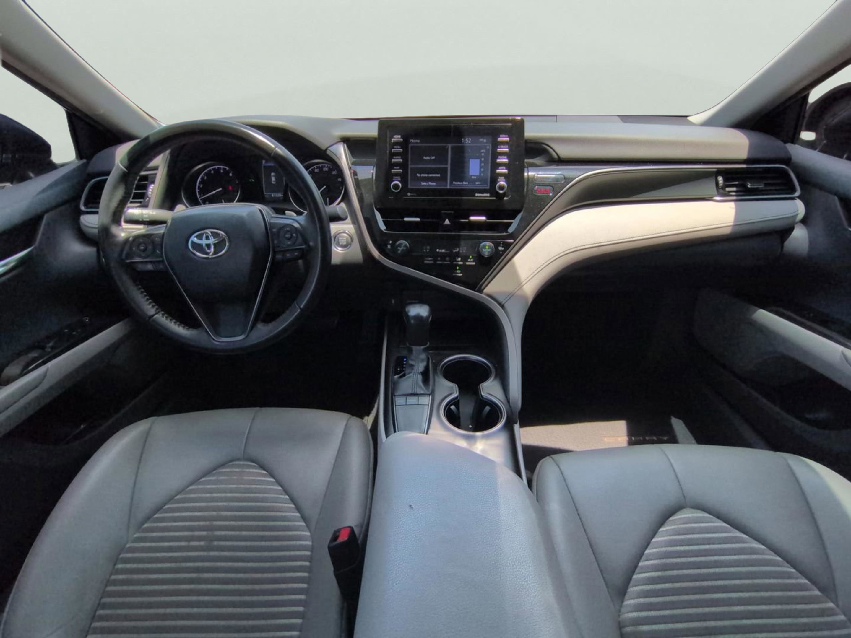 Used 2023 Midnight Black Metallic Toyota SE image 11