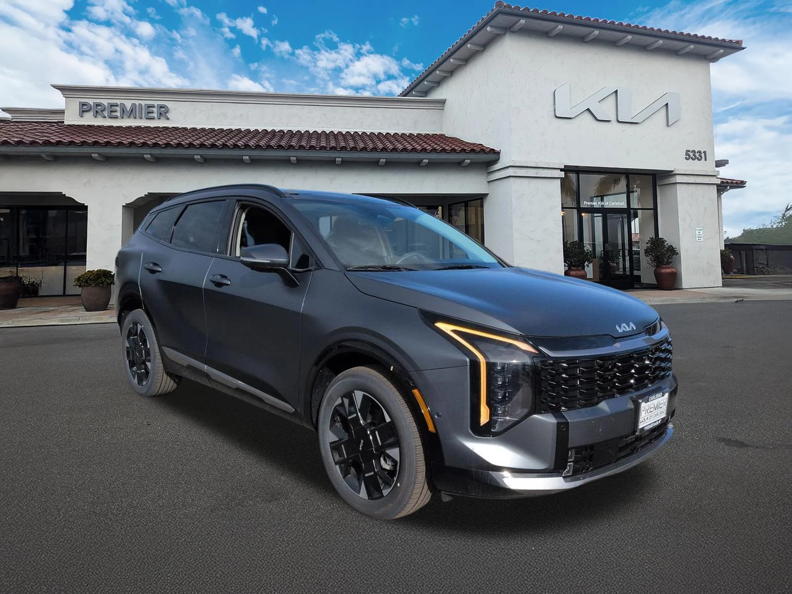 New 2026 Shadow Matte Gray Kia SX Prestige image 2