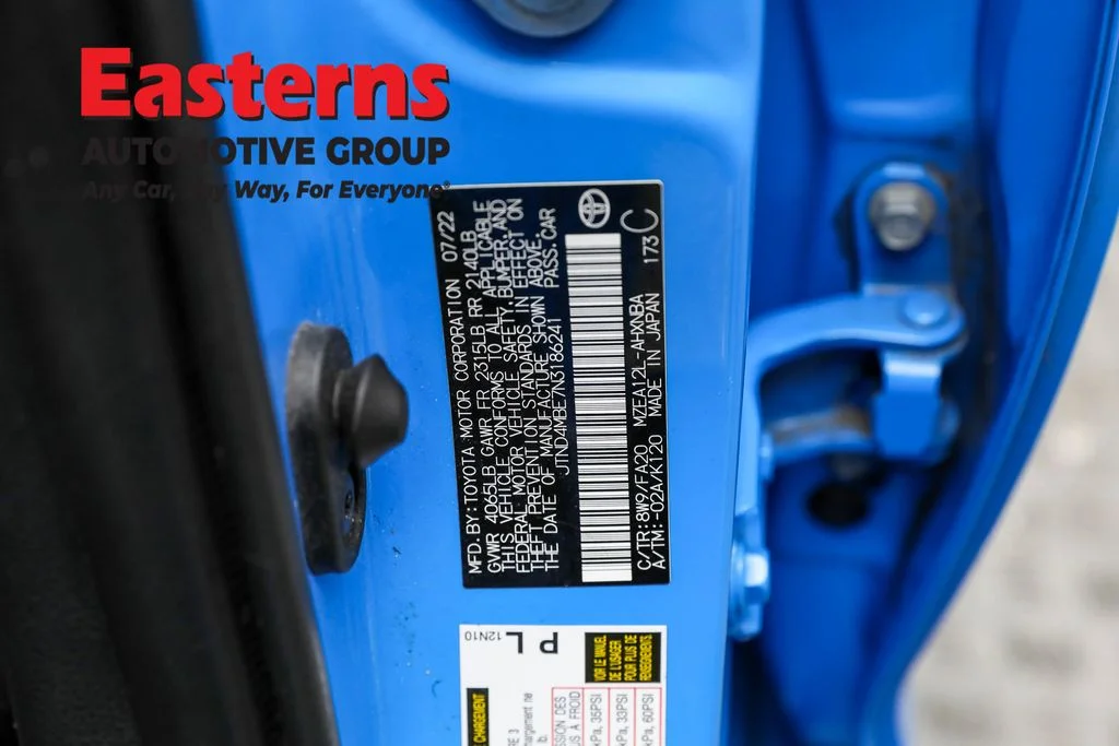 Used 2022 Blue Toyota SE image 30