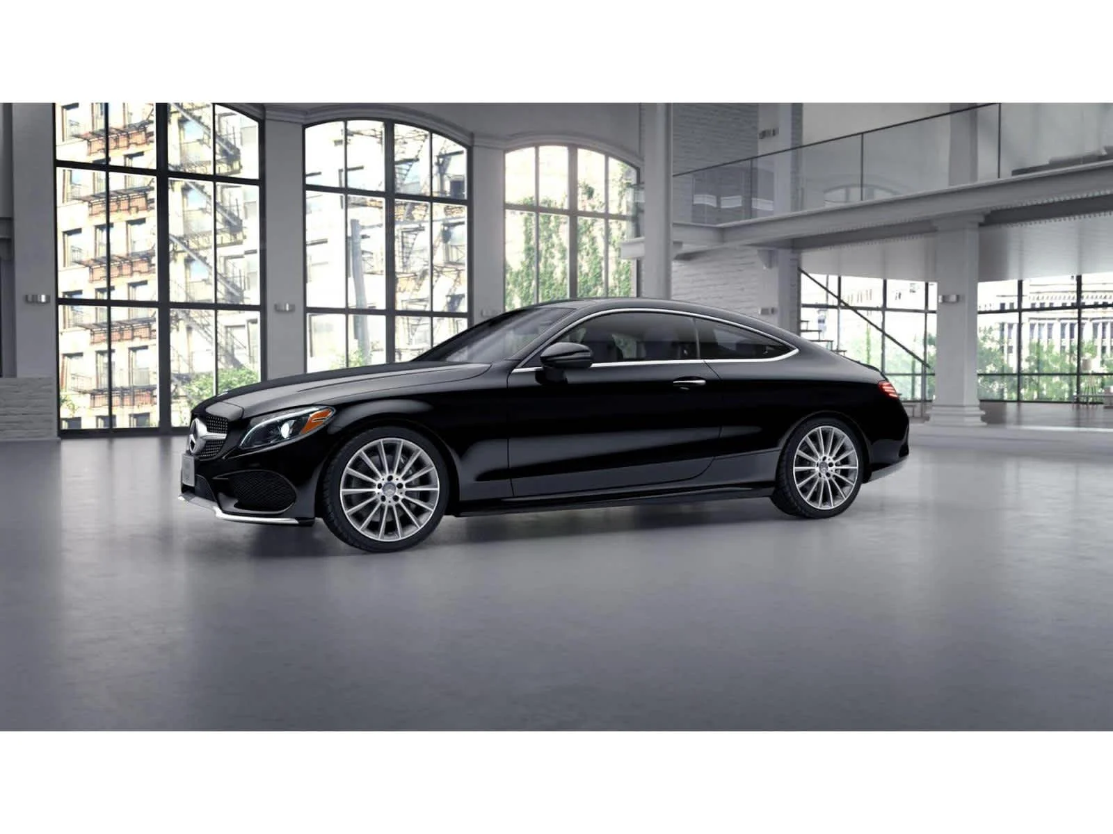 Used 2017 Obsidian Black Metallic Mercedes-Benz C 300 image 36
