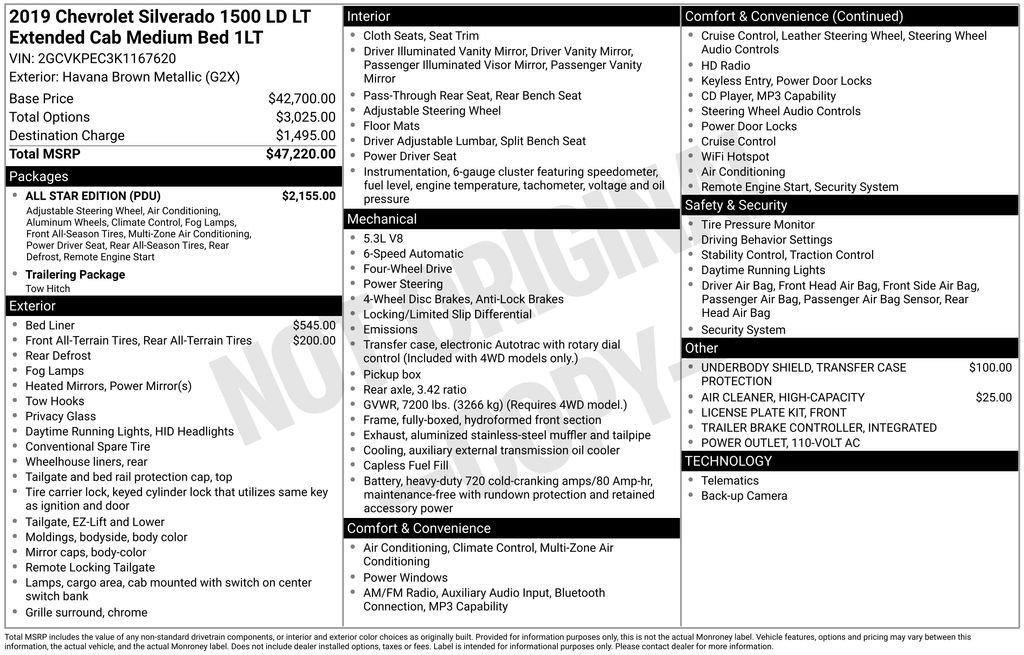 Used 2019 Brown Chevrolet LT image 31