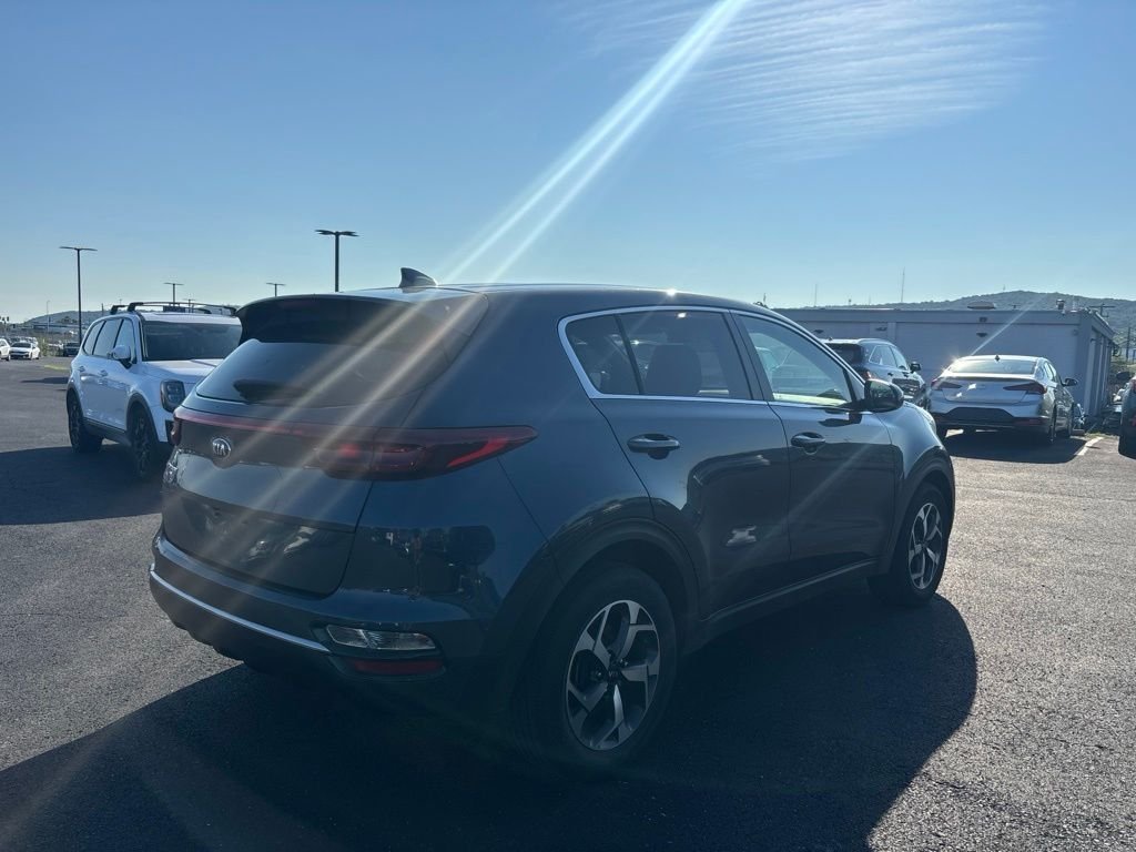 Used 2020 Blue Kia LX image 2