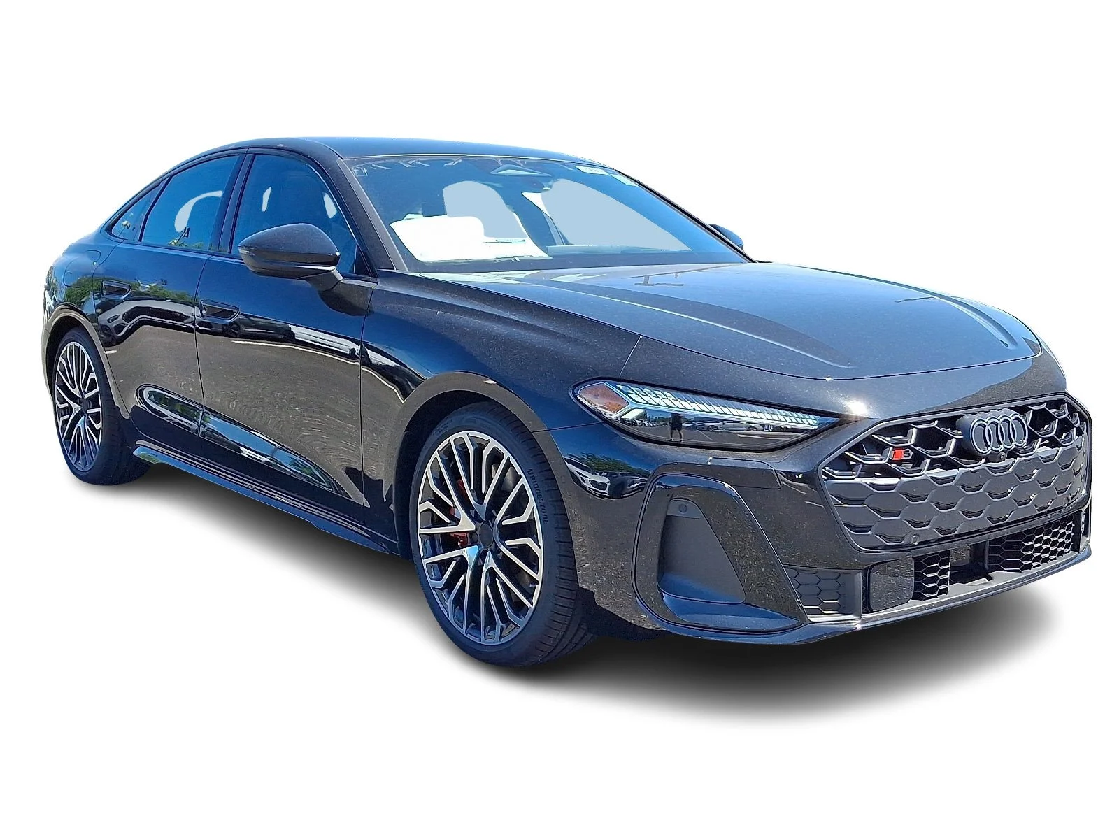New 2026 Mythos Black Metallic Audi Premium Plus image 3