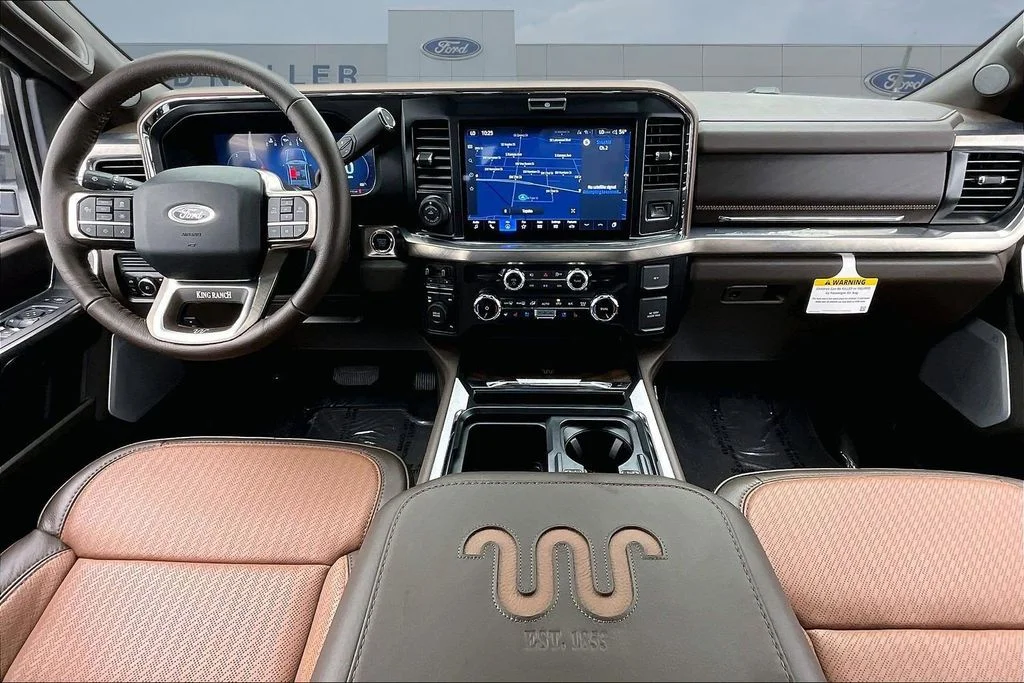 New 2026 Glacier Gray Metallic Tri-Coat Ford F-350® King Ranch® image 5
