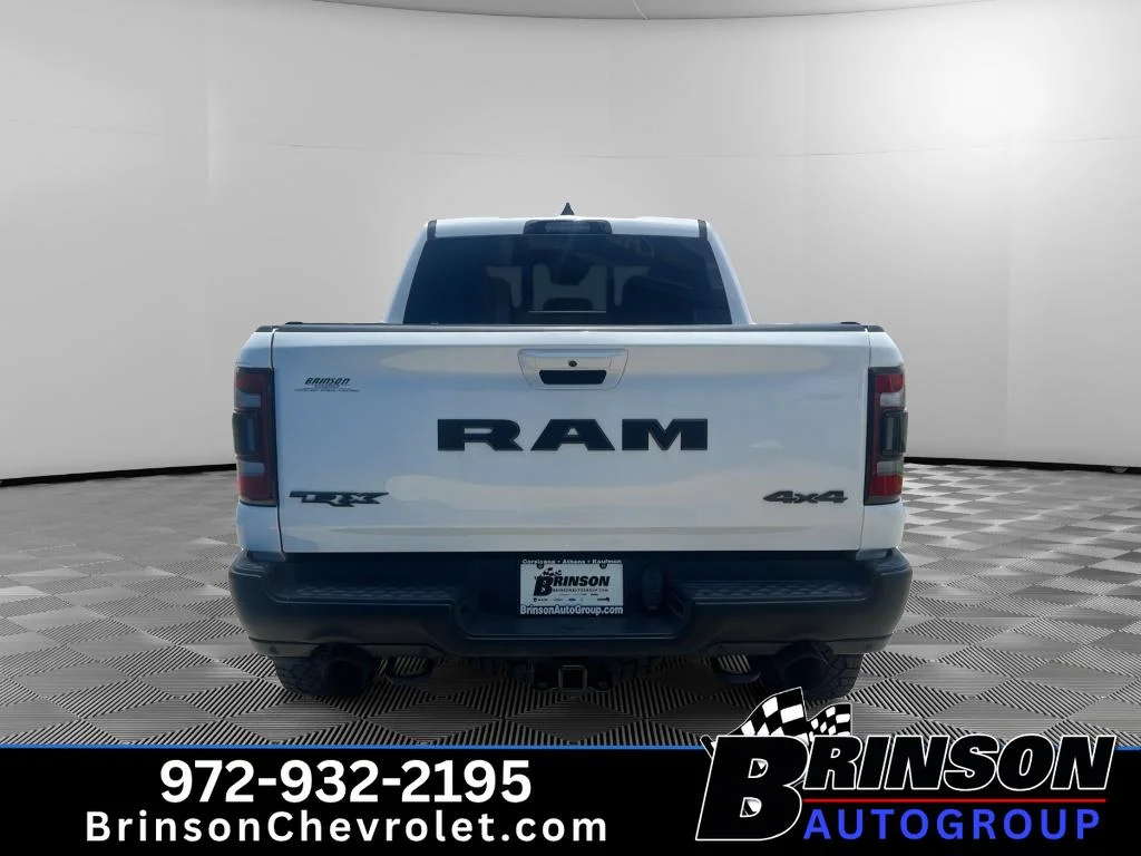 Used 2022 Bright White Clearcoat Ram TRX image 8