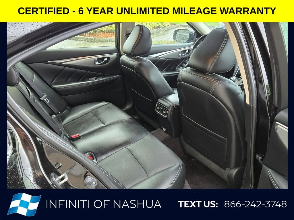 Certified Used 2023 Black INFINITI LUXE image 17