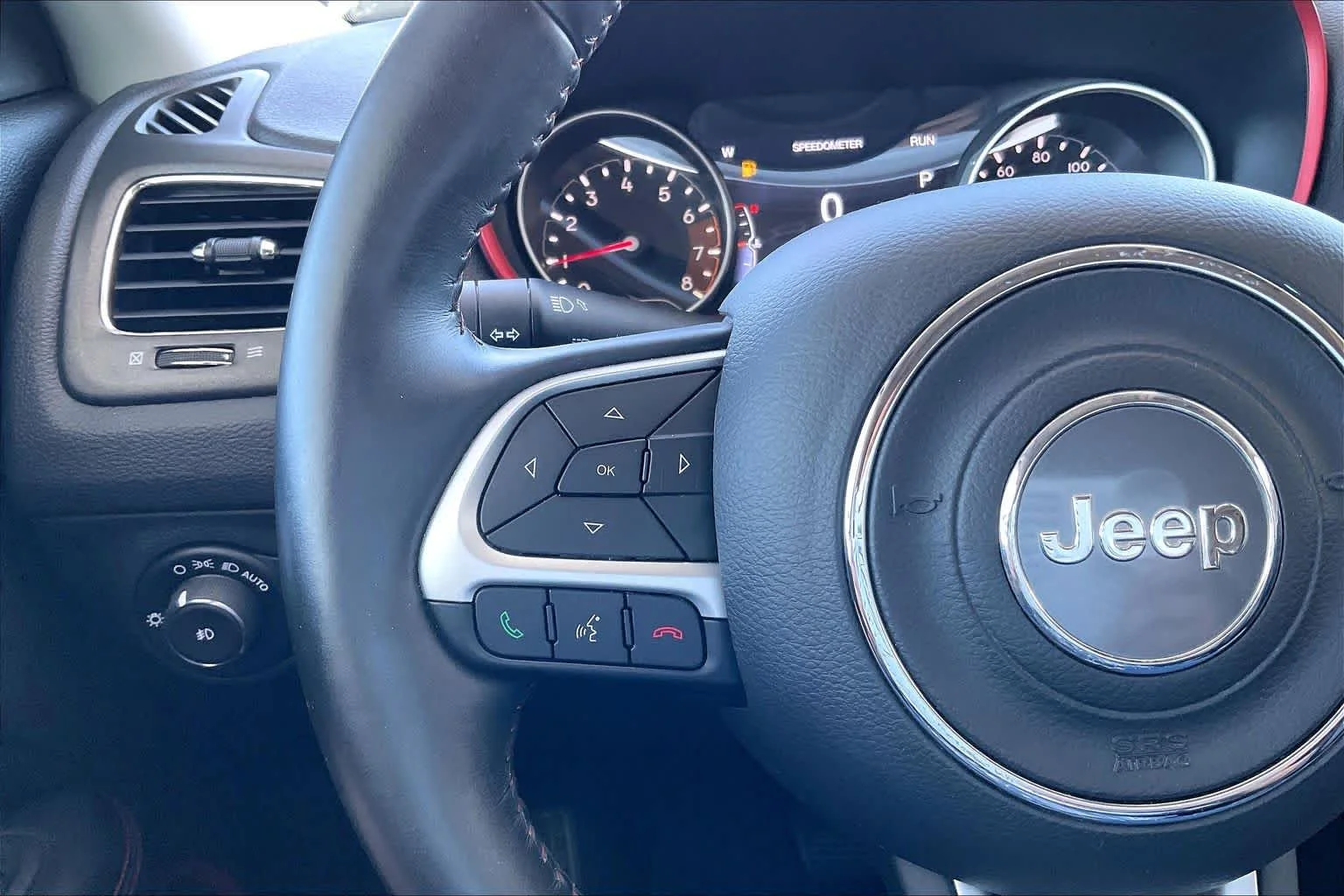 Used 2019 Jazz Blue Pearlcoat Jeep Trailhawk image 23
