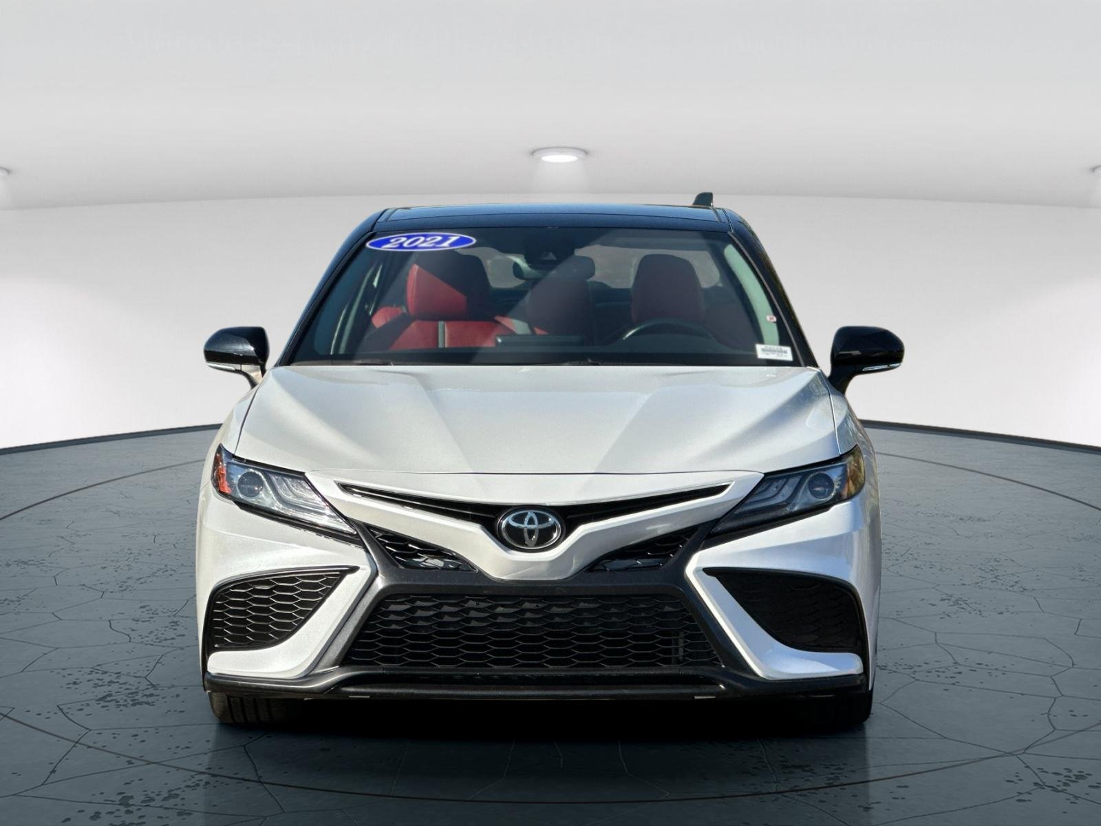 Used 2021 Midnight Black Metallic Toyota XSE 4D Sedan image 9