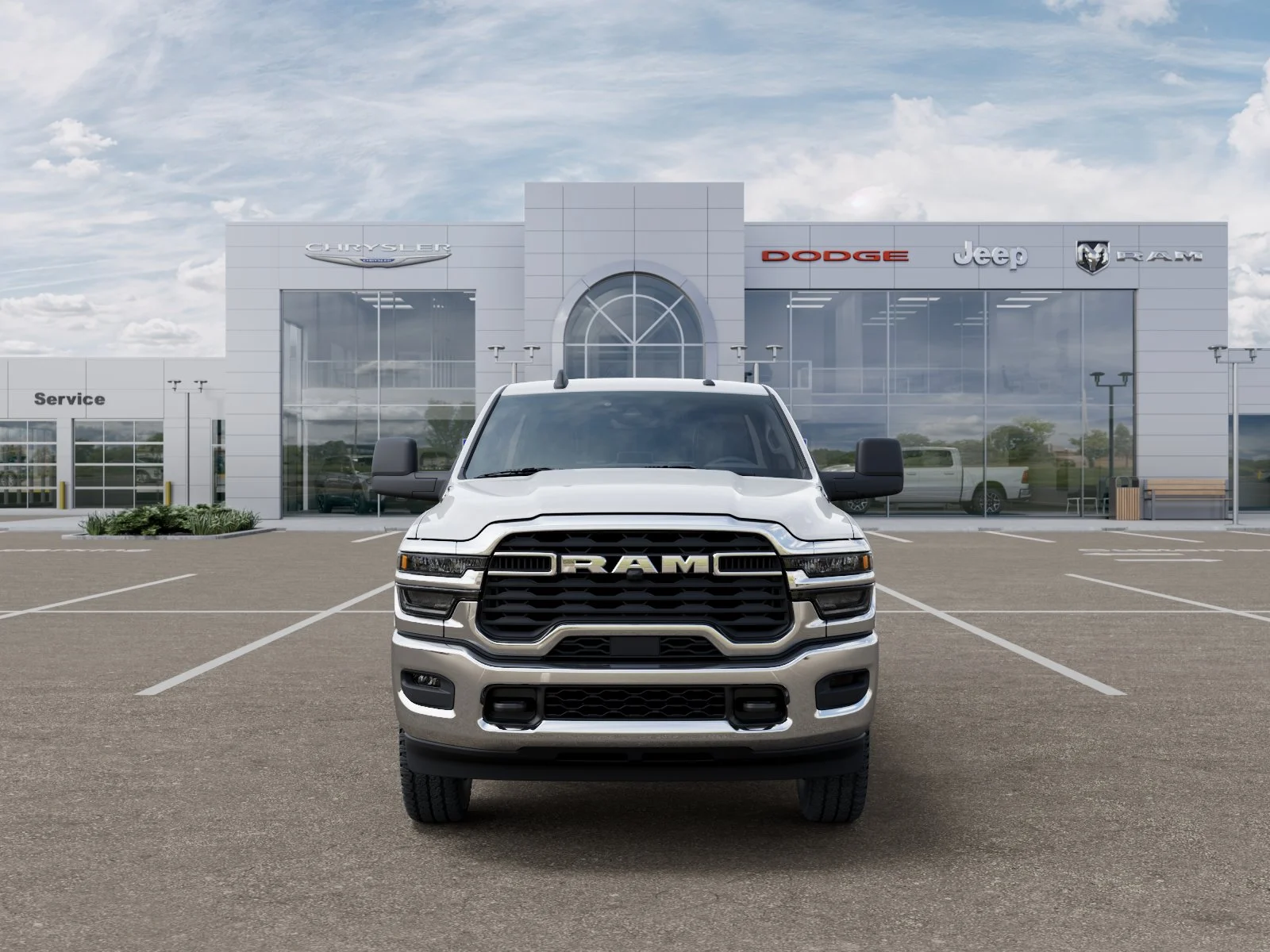 New 2026 Bright White Clear-Coat Exterior Paint RAM Tradesman image 6