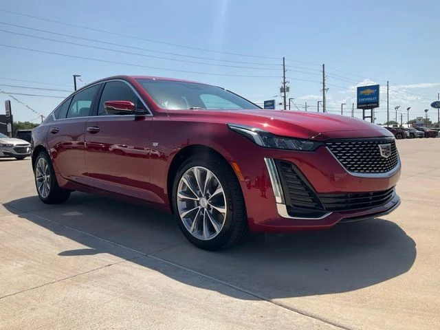 Used 2022 Red Cadillac Premium Luxury image 34