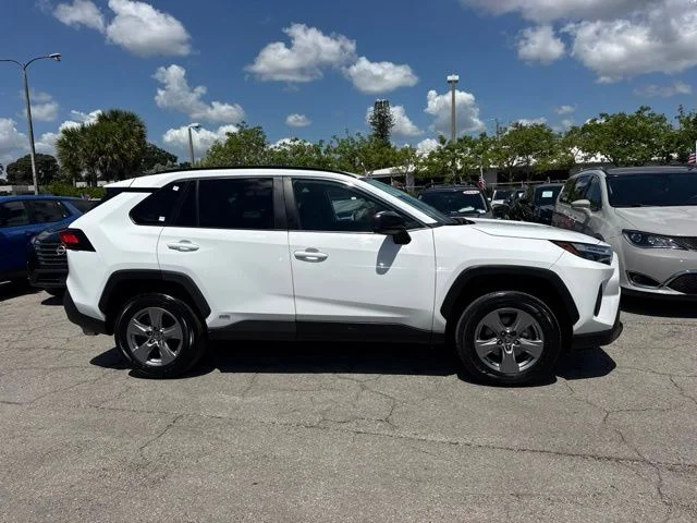 Used 2024 White Toyota LE image 9