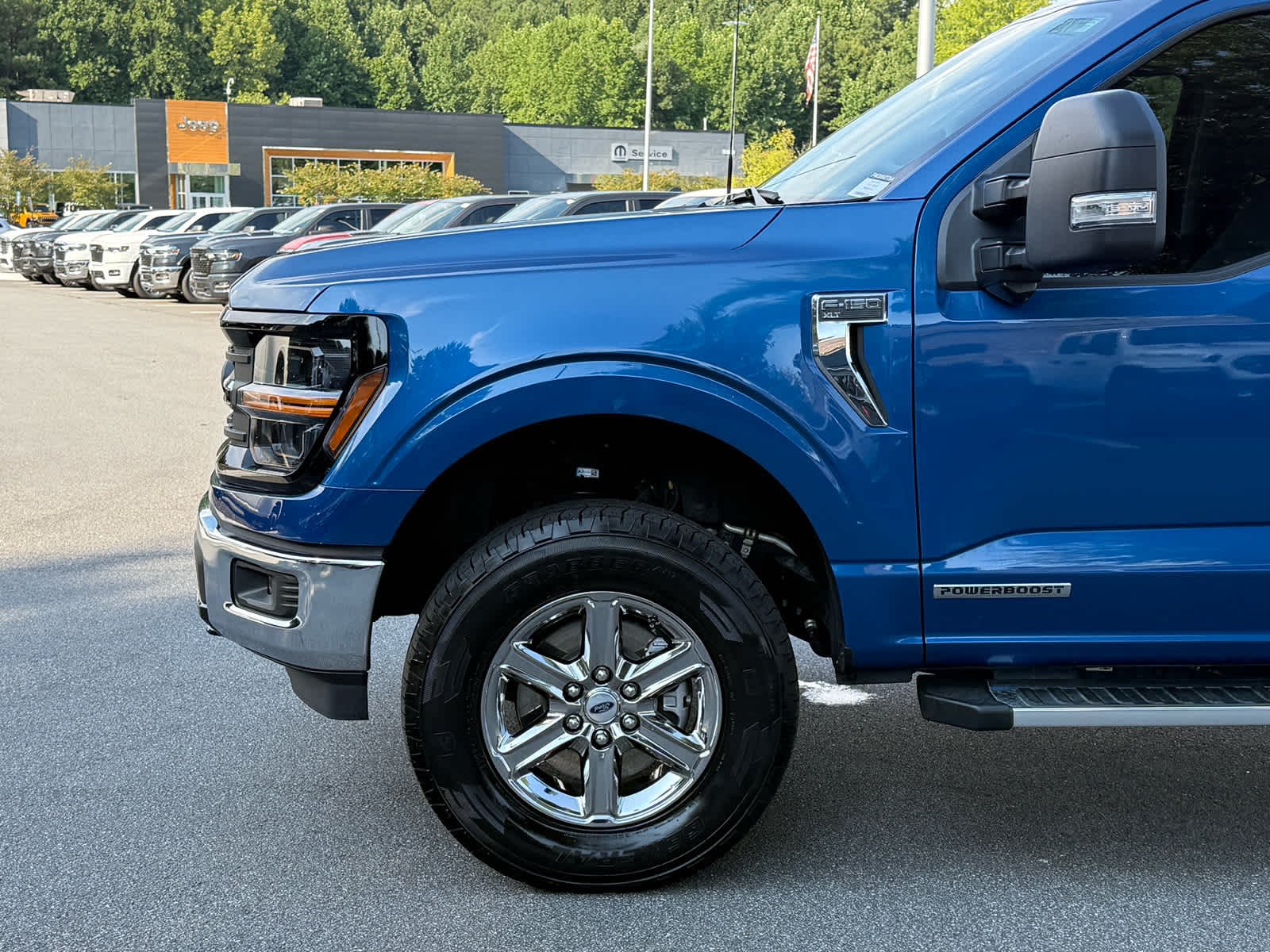 Used 2024 Atlas Blue Metallic Ford XLT image 12