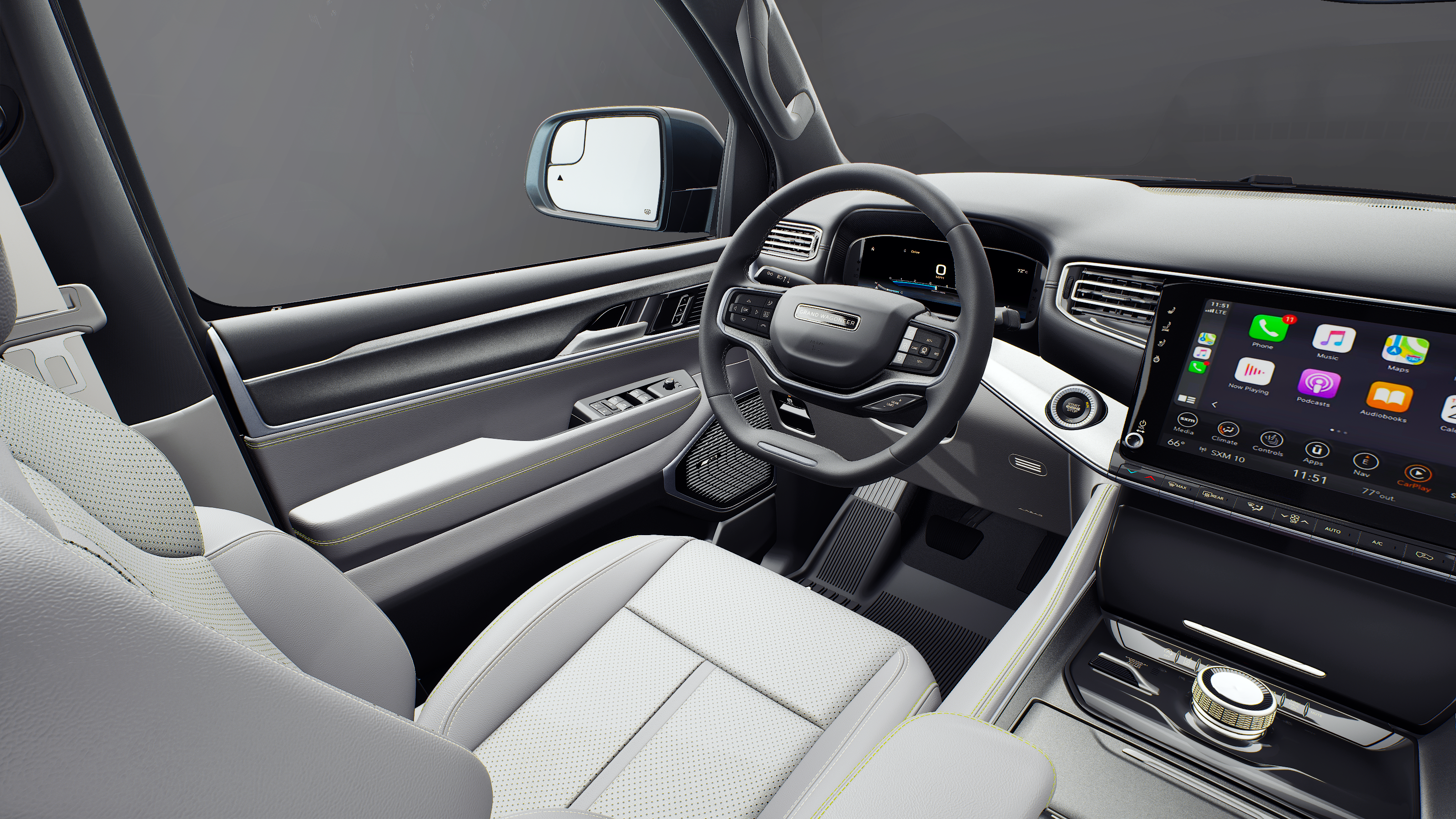 New 2027 Steel Blue Paint Jeep Grand Wagoneer image 8