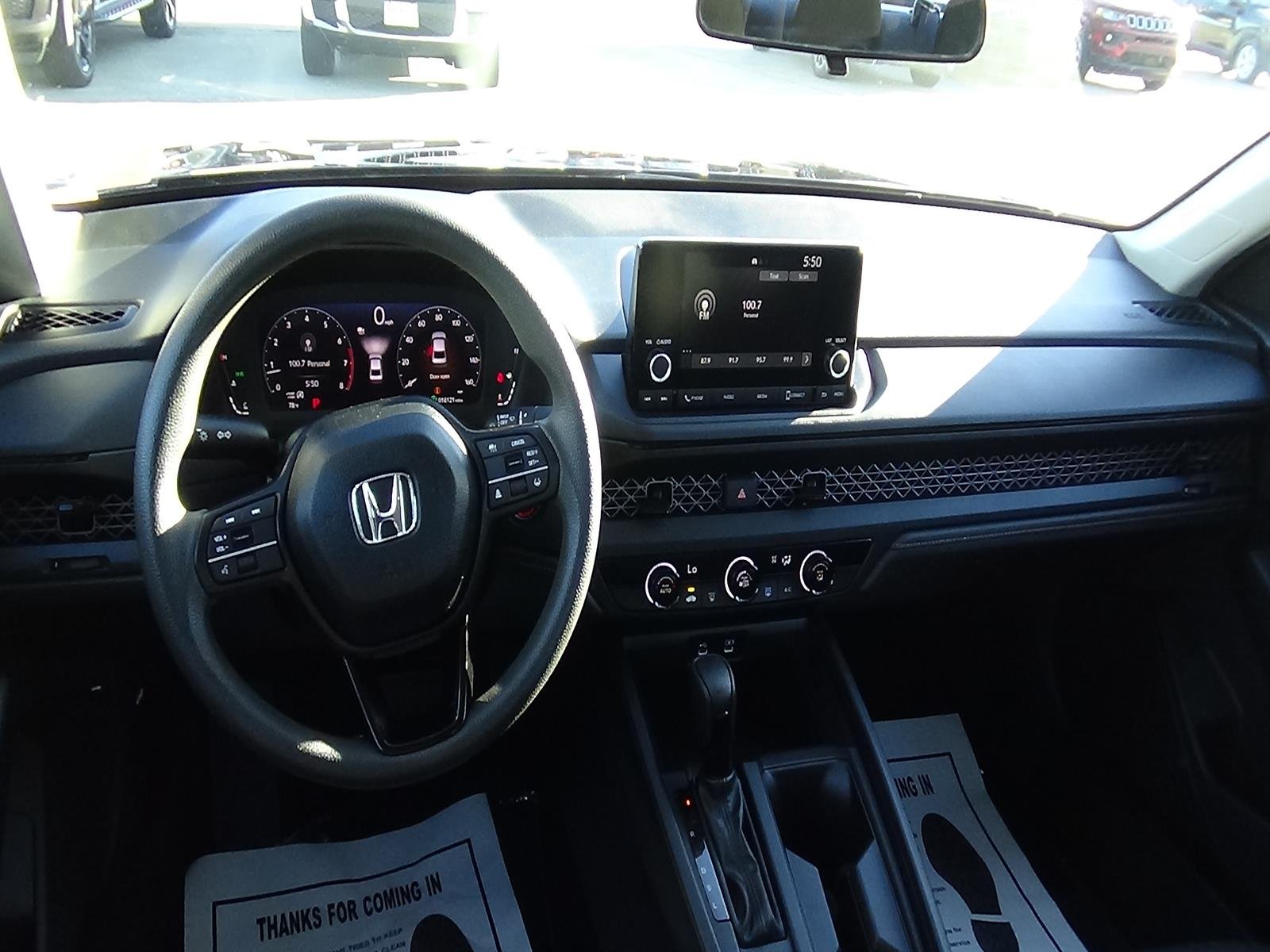 Used 2025 Crystal Black Pearl (bk) Honda LX image 12