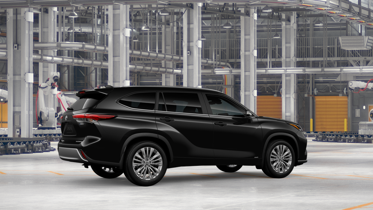 New 2026 Midnight Black Metallic Toyota Hybrid Platinum image 11
