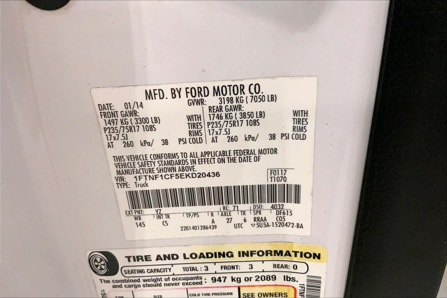 Used 2014 Oxford White Ford XL image 26