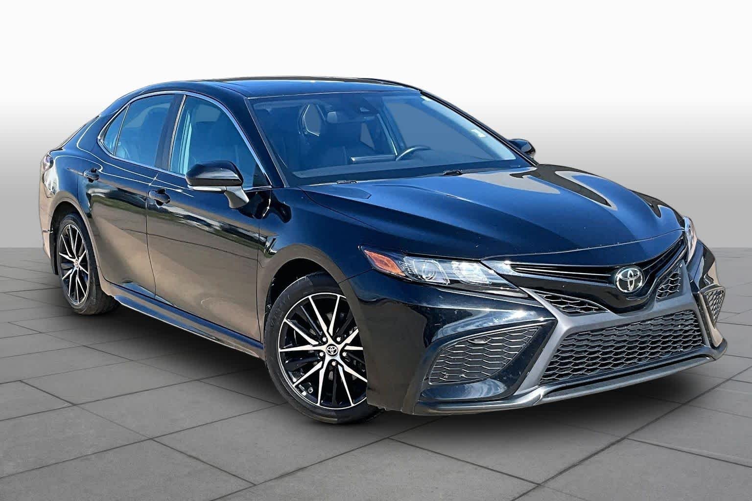 Used 2024 Midnight Black Metallic Toyota SE image 3
