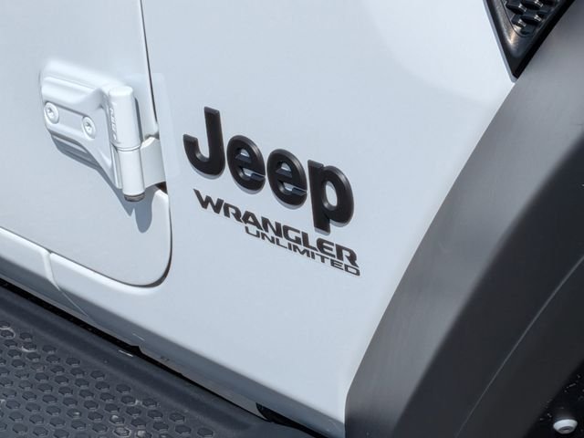 Used 2022 White Jeep Unlimited Sport S image 12