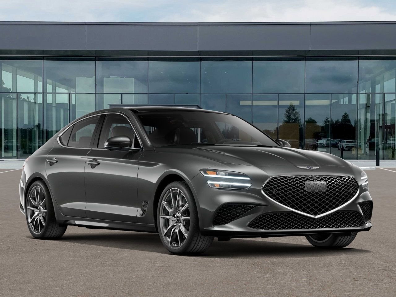 New 2026 Gray Genesis 2.5T Prestige image 1