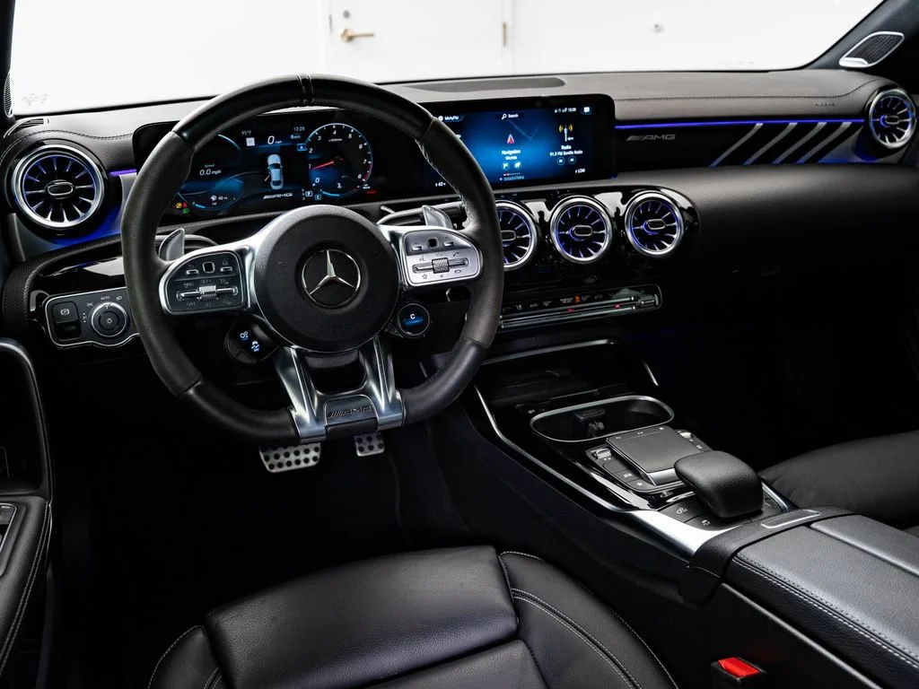 Used 2023 Digital White Metallic Mercedes-Benz CLA 45 AMG® image 4