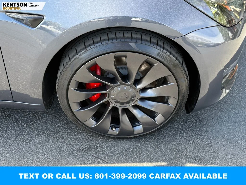 Used 2023 Gray Tesla Performance image 15