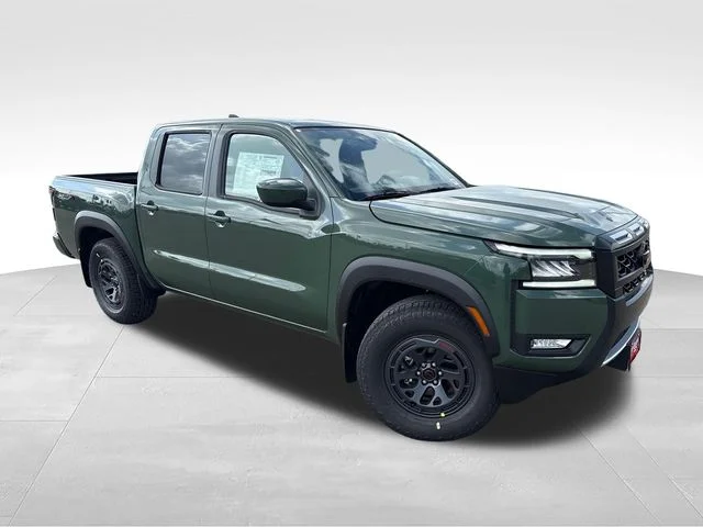 New 2026 Tactical Green Metallic Nissan Crew Cab PRO-X® image 1