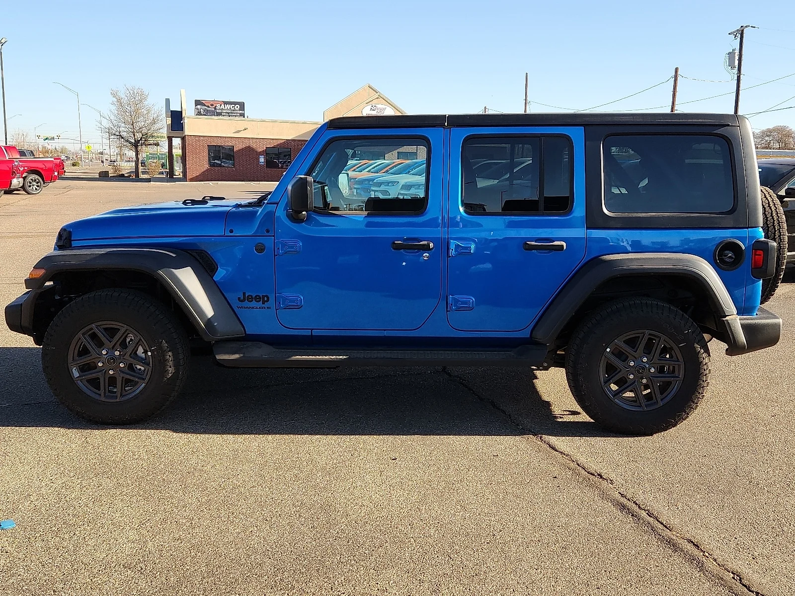 New 2026 PBJ Hydro Blue Jeep 4-DOOR SPORT S image 2