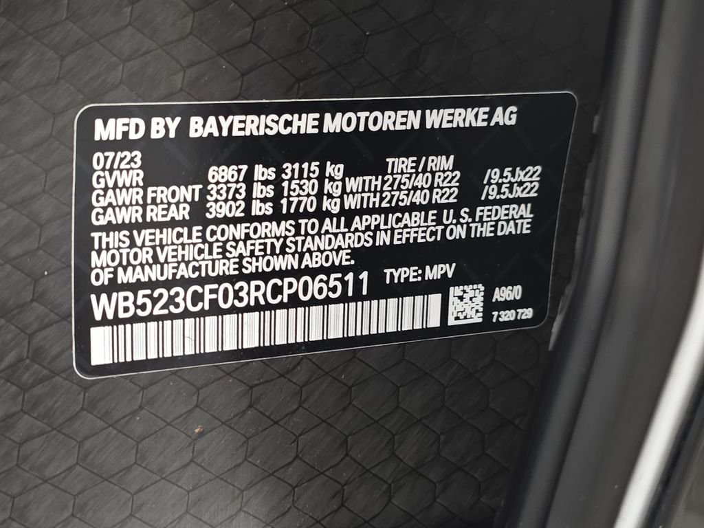 Certified Used 2024 Mineral White Metallic BMW xDrive50 image 34