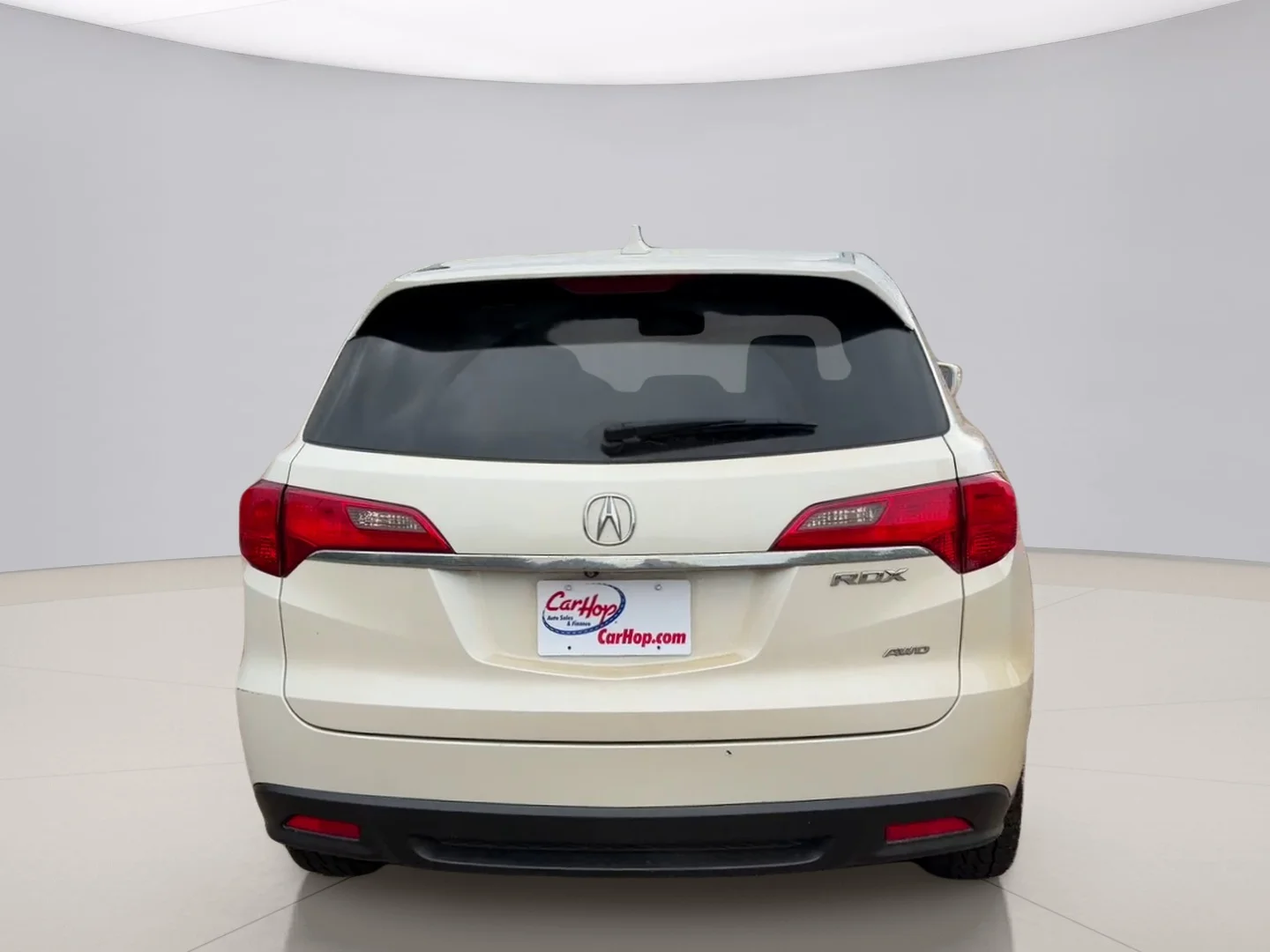 Used 2014 White Acura TECH PKG image 4