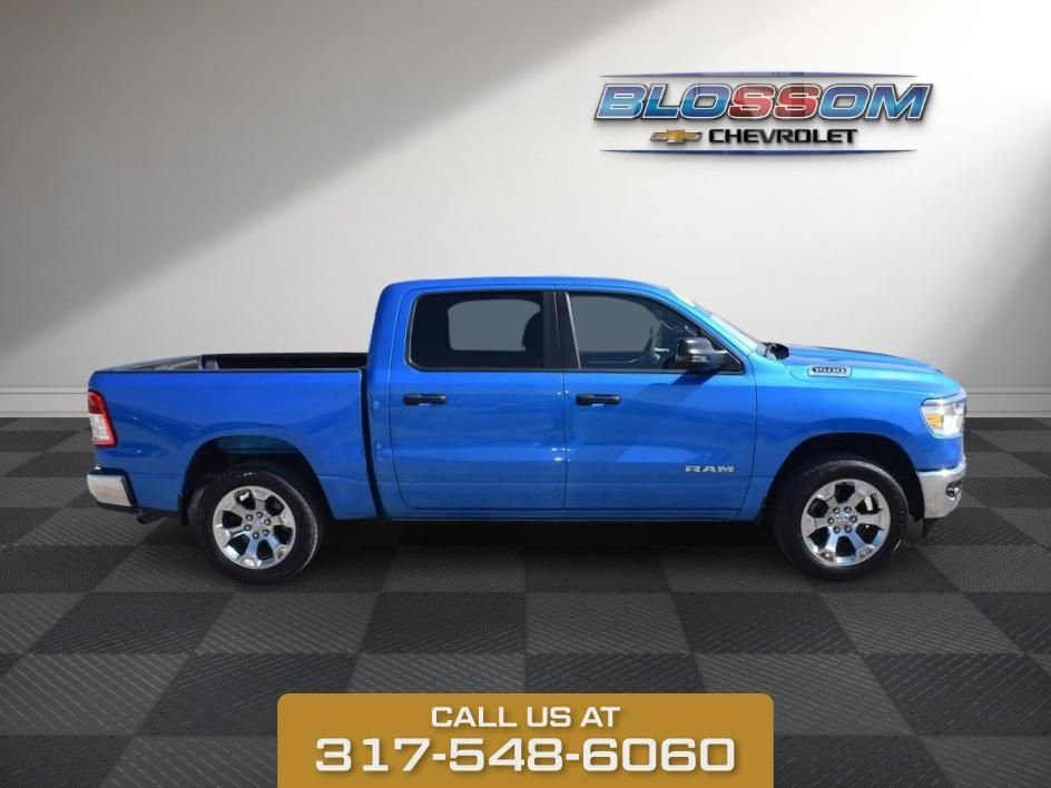 Used 2023 Hydro Blue Pearlc Ram Big Horn image 8
