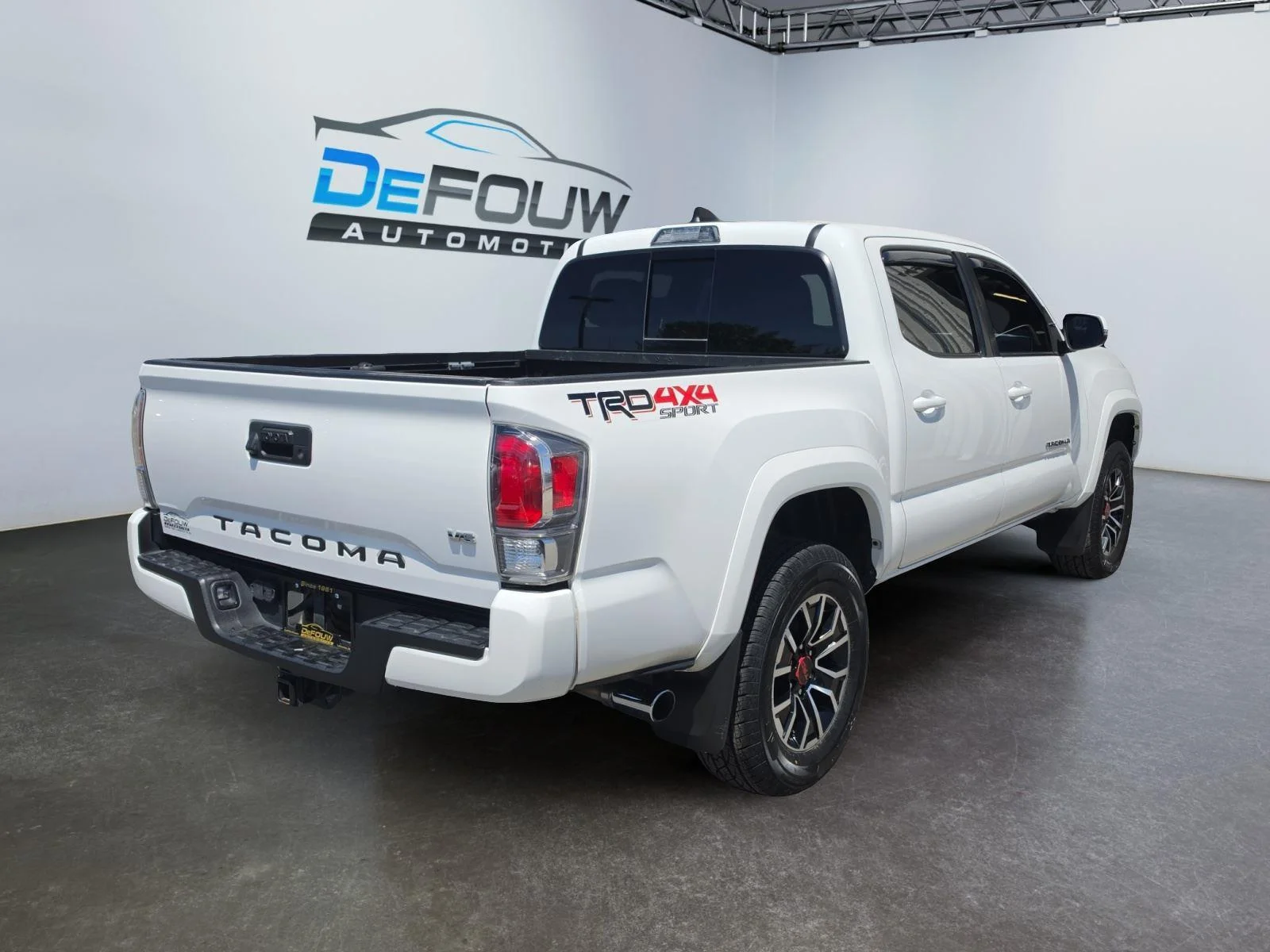Used 2020 Super White Toyota TRD Sport image 3