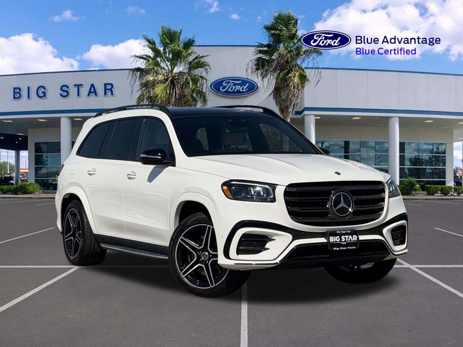 Used 2025 Polar White Mercedes-Benz GLS 450 image 1