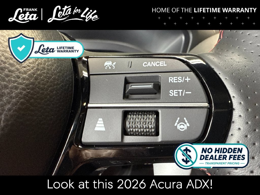 New 2026 Platinum White Pearl Acura w/A-Spec Package image 23