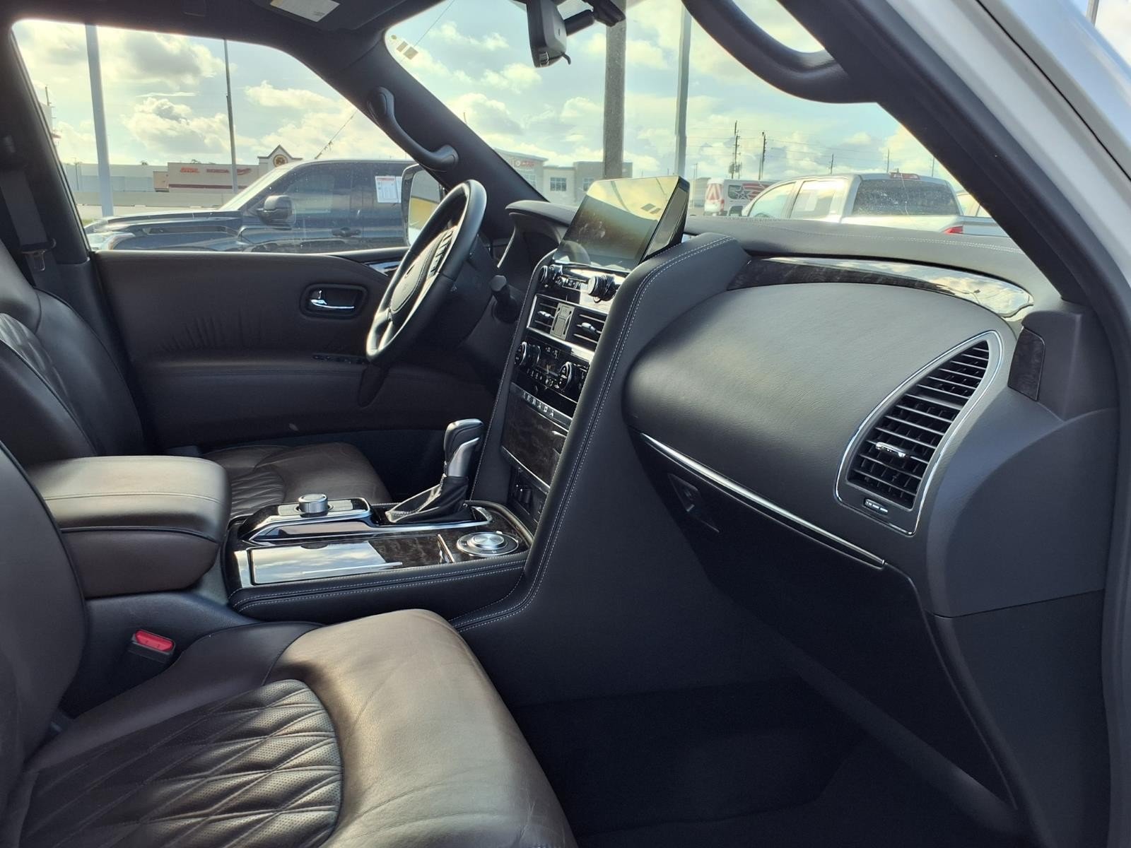 2022 Nissan Armada Platinum White at Price LeBlanc Nissan