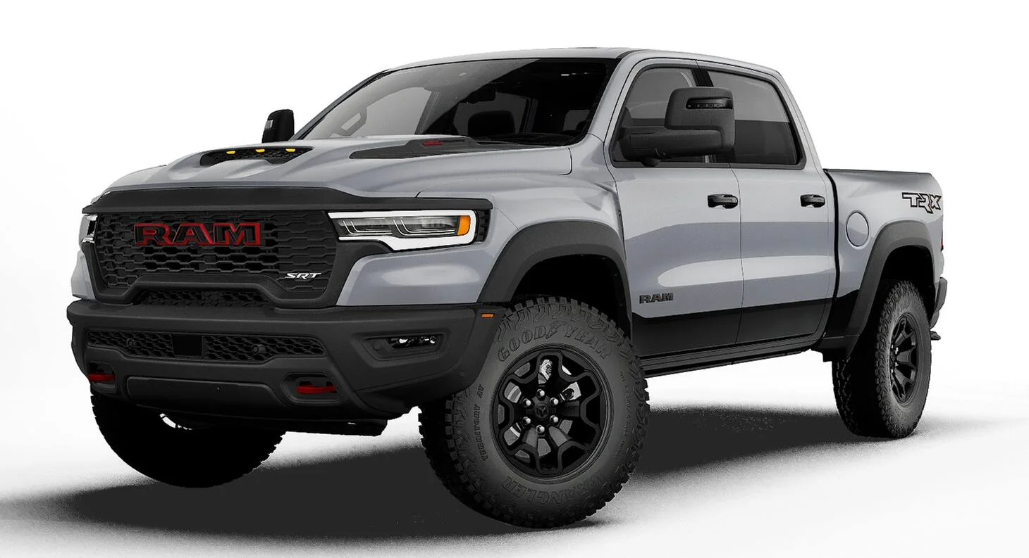 New 2027 Silver Zynith Paint RAM TRX image 1