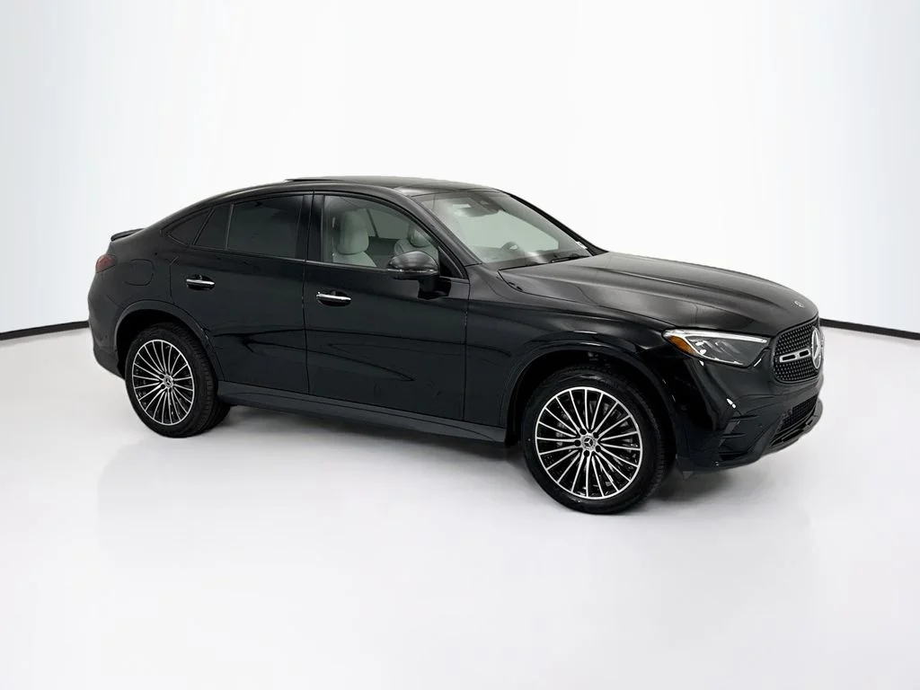 New 2026 Black Mercedes-Benz GLC 300 Coupe image 3