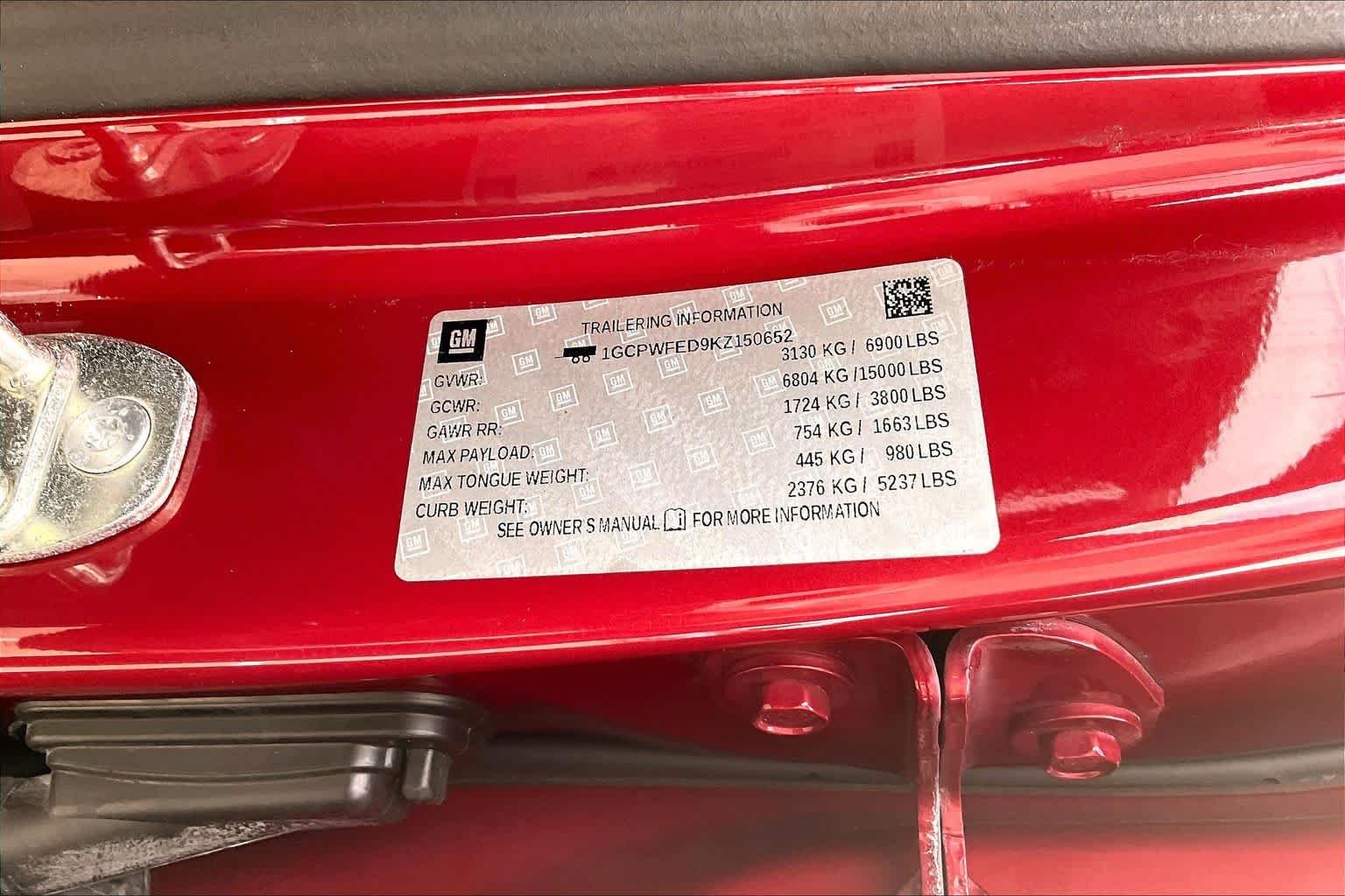 Used 2019 Cajun Red Tintcoat Chevrolet High Country image 37