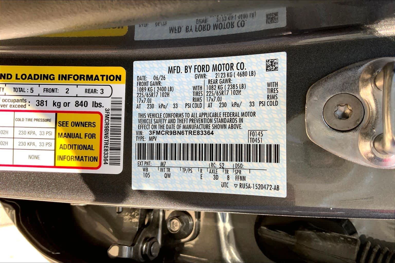 New 2026 Carbonized Gray Metallic Ford Big Bend® image 22