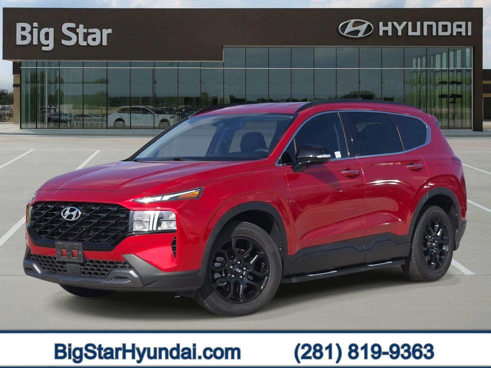 Used 2022 Calypso Red Hyundai XRT image 1