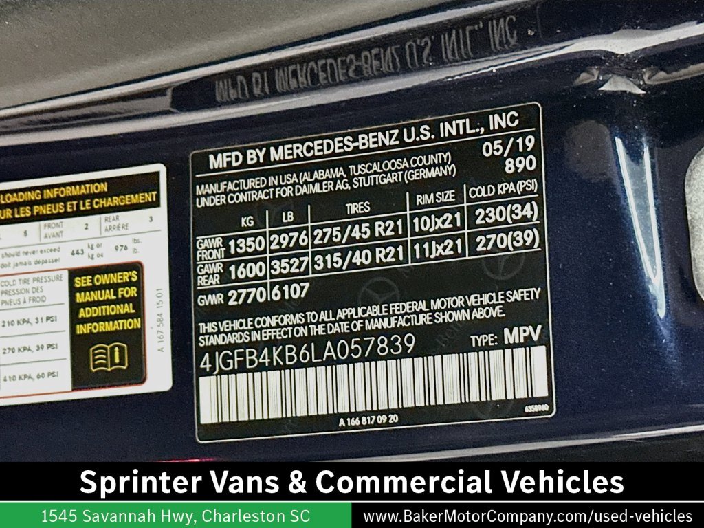 Used 2020 Blue Mercedes-Benz GLE 350 image 35