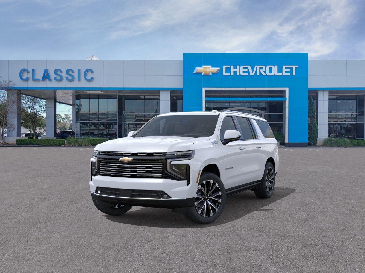 2026 Chevrolet Suburban High Country White at Classic Elite Chevrolet Hwy 6