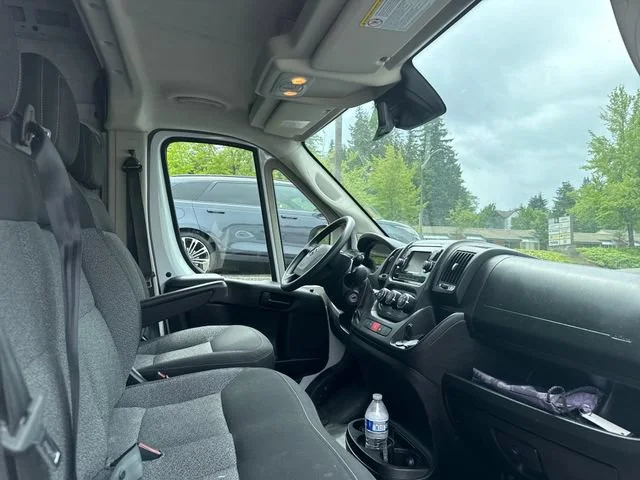 Used 2021 Bright White Clearcoat Ram High Roof image 9