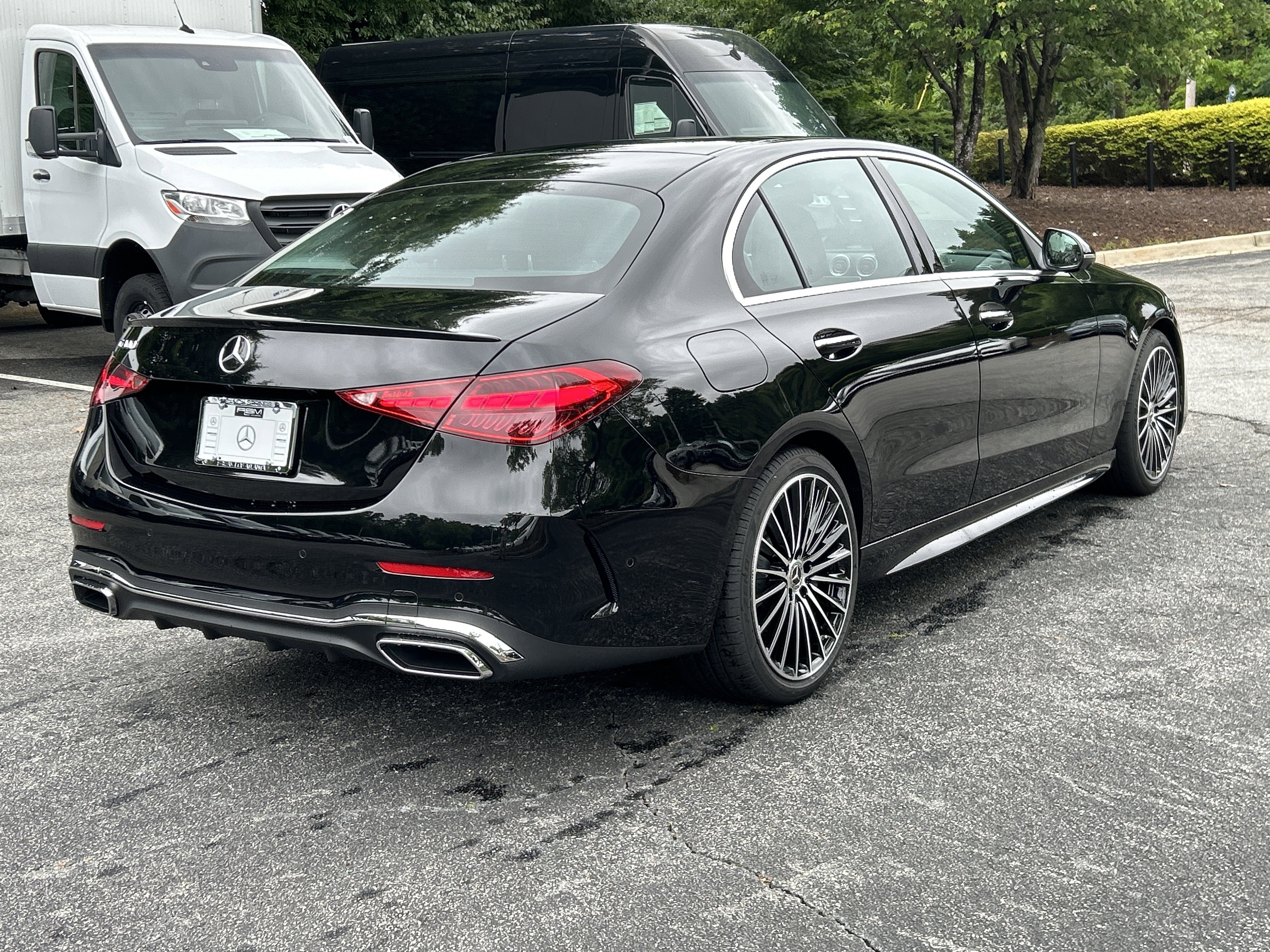 New 2026 Obsidian Black Metallic Mercedes-Benz C 300 Sedan image 6