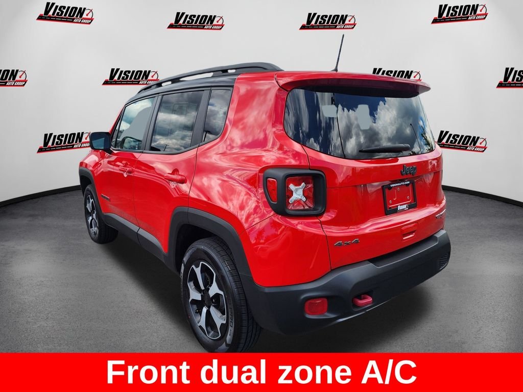 Used 2021 Red Jeep Trailhawk image 8