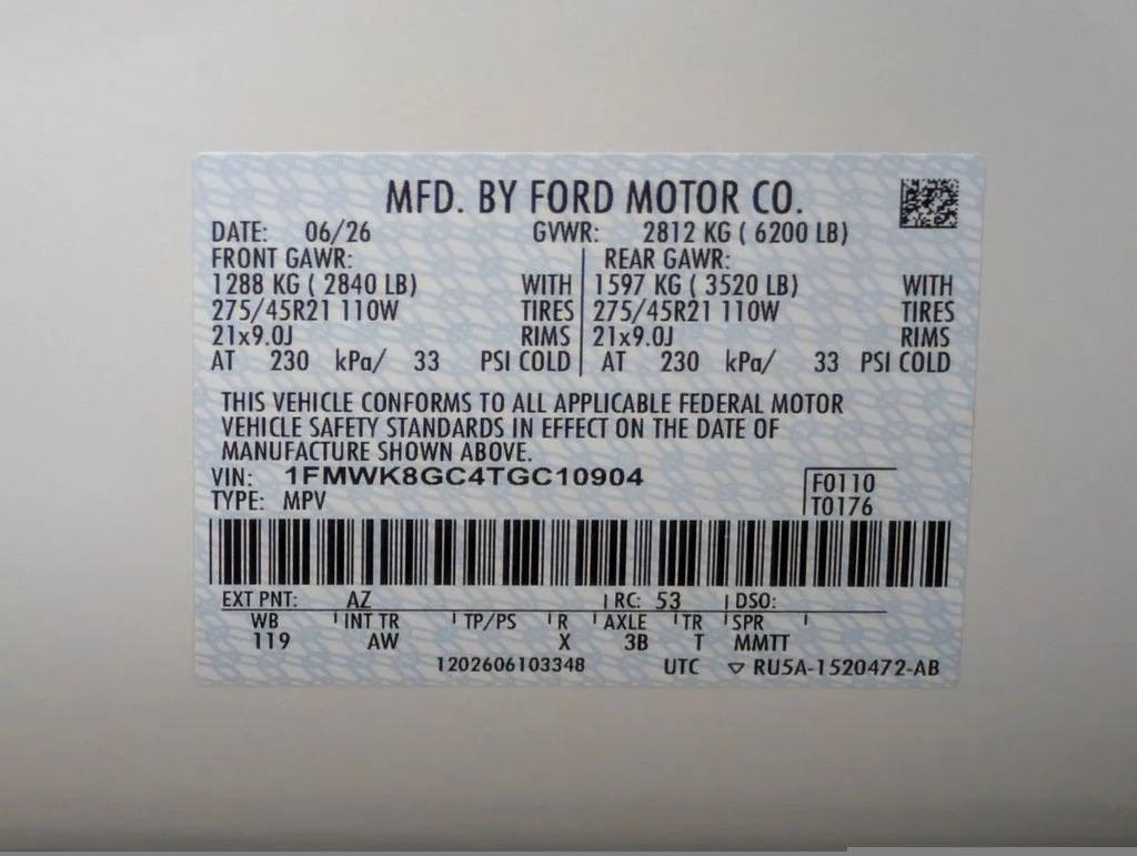 New 2026 Star White Metallic Tri-Coat Ford ST image 25