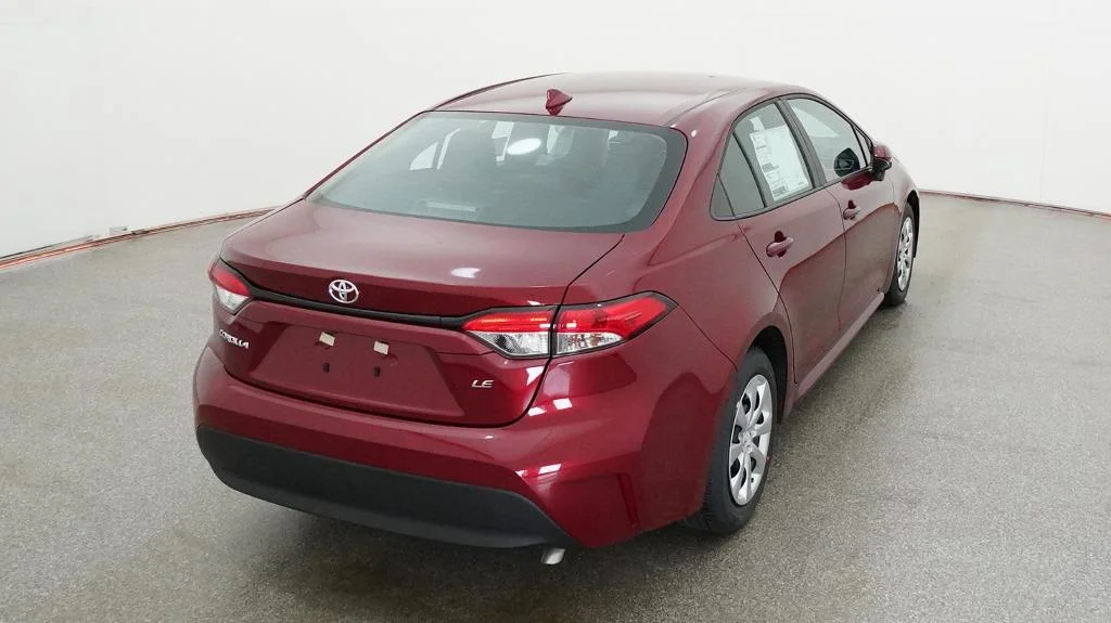 New 2026 Ruby Flare Pearl Toyota LE image 22