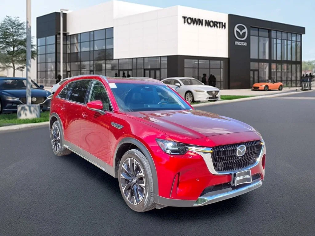 Certified Used 2024 Red Mazda Premium Plus image 1